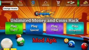 8 Ball Pool mod apk unlimited coins